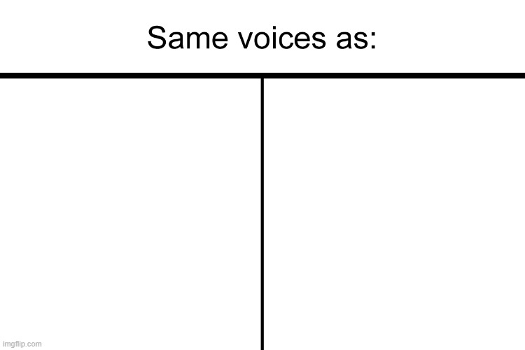 Same voices meme | image tagged in memes,voices | made w/ Imgflip meme maker