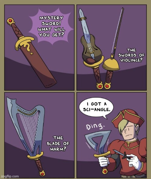 Musical sword instruments | image tagged in musical instruments,instruments,swords,sword,comics,comics/cartoons | made w/ Imgflip meme maker