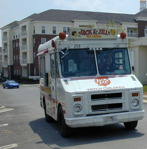 High Quality Ice cream truck Blank Meme Template