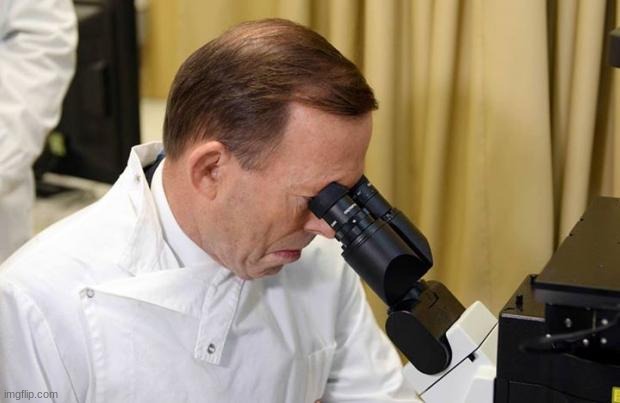 Abbott Microscope | image tagged in abbott microscope | made w/ Imgflip meme maker