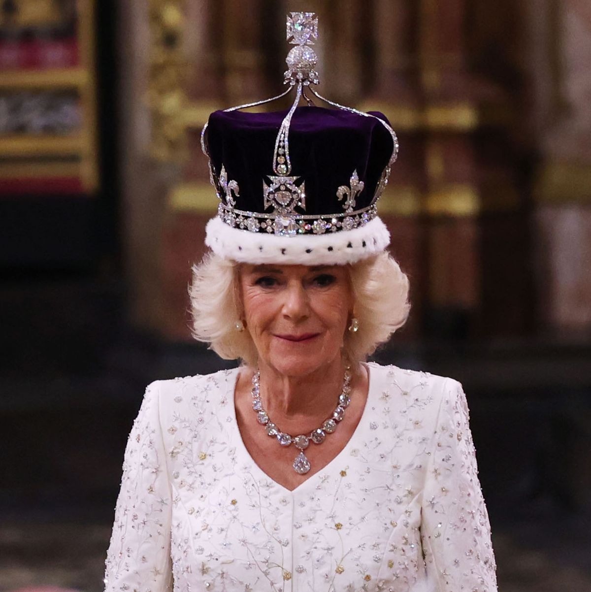 Queen Camilla Blank Meme Template