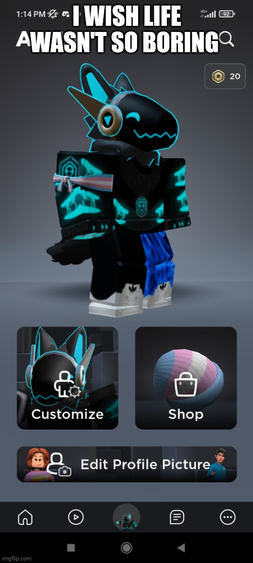 The toaster 2.0 | I WISH LIFE WASN'T SO BORING | image tagged in the toaster 2 0 | made w/ Imgflip meme maker