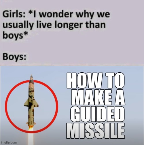 how to make a guided missile | image tagged in fun,dark humor | made w/ Imgflip meme maker