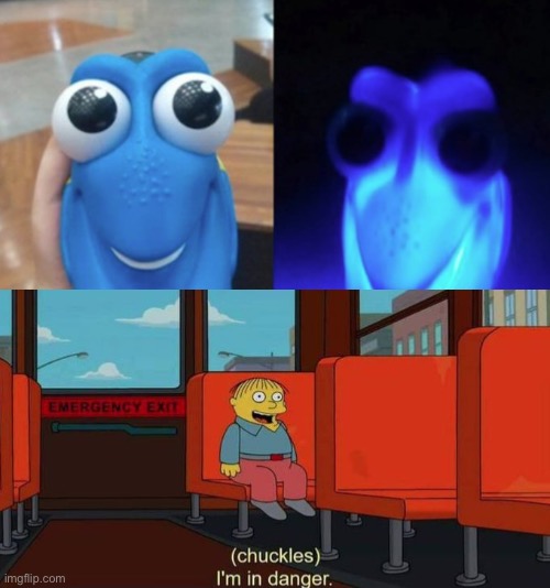The best Night light | image tagged in i'm in danger blank place above | made w/ Imgflip meme maker
