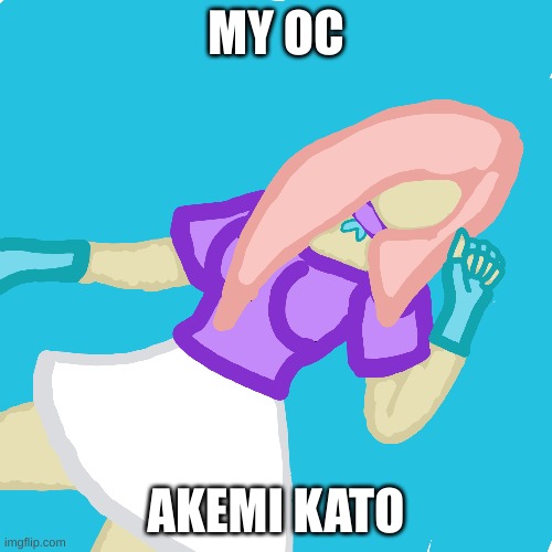 Akemi | MY OC; AKEMI KATO | image tagged in original character | made w/ Imgflip meme maker