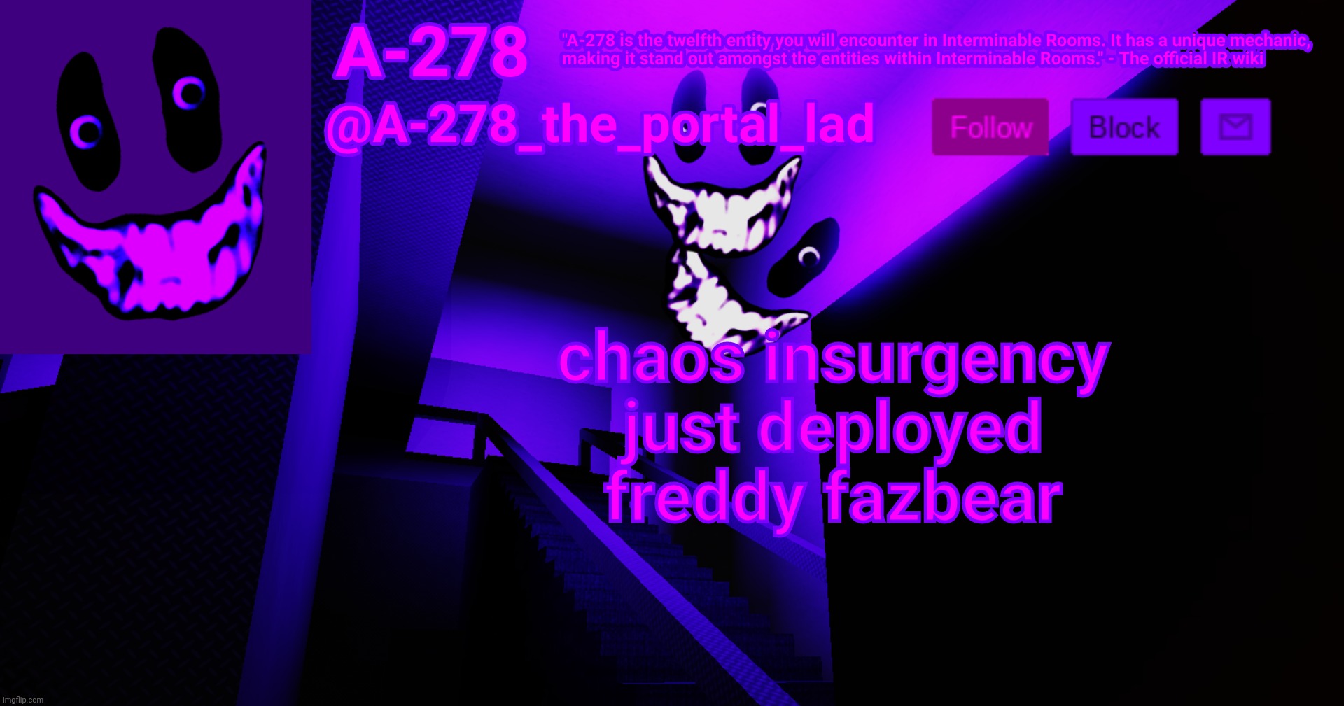 any and all members at the scp foundation are fuсked | chaos insurgency just deployed freddy fazbear | made w/ Imgflip meme maker