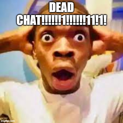 FR ONG?!?!? | DEAD CHAT!!!!!!1!!!!!!11!1! | image tagged in fr ong | made w/ Imgflip meme maker
