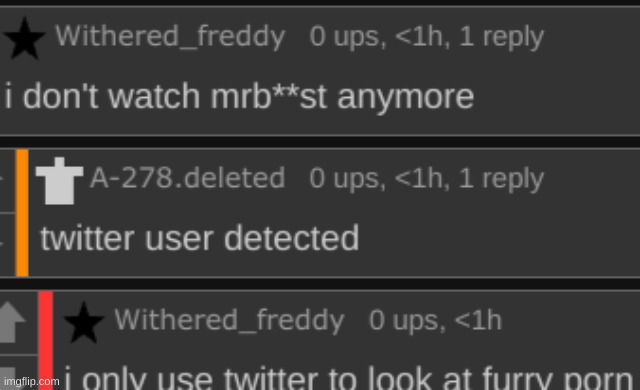 kid named furry | made w/ Imgflip meme maker