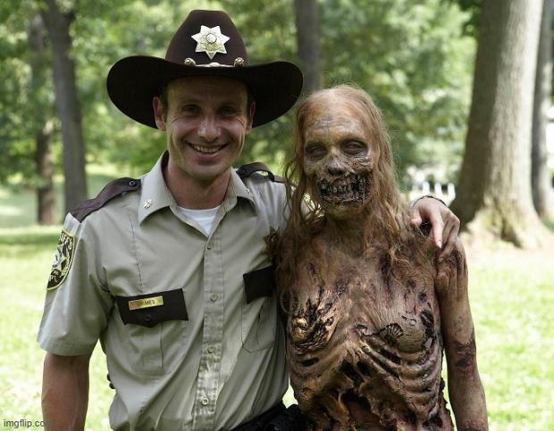The Walking Dead Rick Grimes | image tagged in the walking dead rick grimes | made w/ Imgflip meme maker