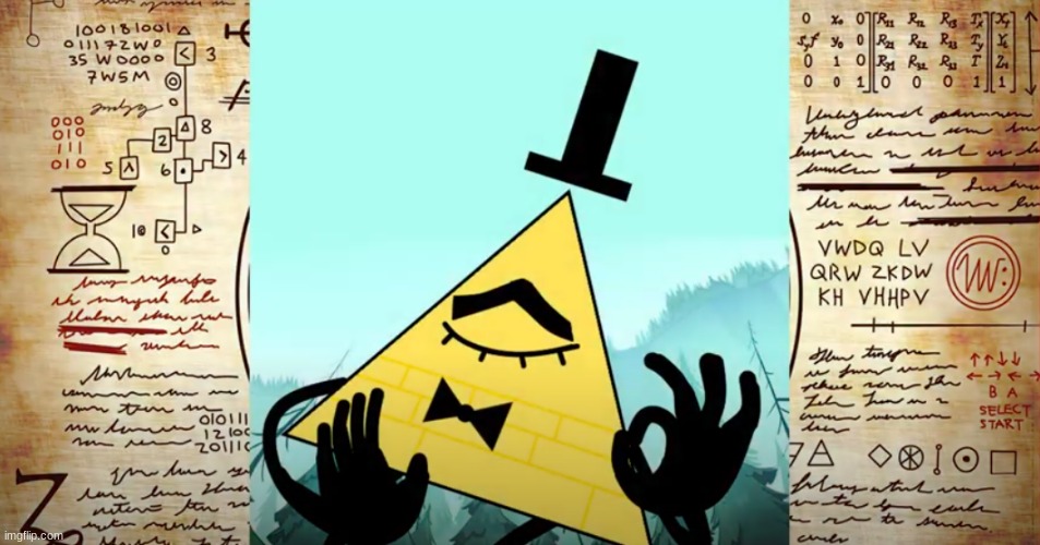 Bill Cypher just right | image tagged in bill cypher just right | made w/ Imgflip meme maker