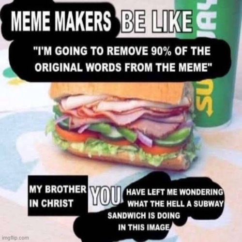 made w/ Imgflip meme maker