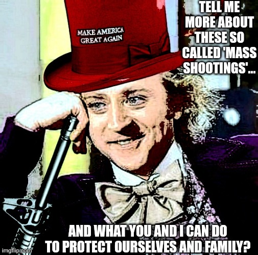 Condescending Wonka | TELL ME MORE ABOUT THESE SO CALLED 'MASS SHOOTINGS'... AND WHAT YOU AND I CAN DO TO PROTECT OURSELVES AND FAMILY? | image tagged in creepy condescending wonka,mass shooting,guns,stupid liberals | made w/ Imgflip meme maker