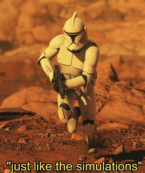 High Quality Just like the simulations (HD) Blank Meme Template