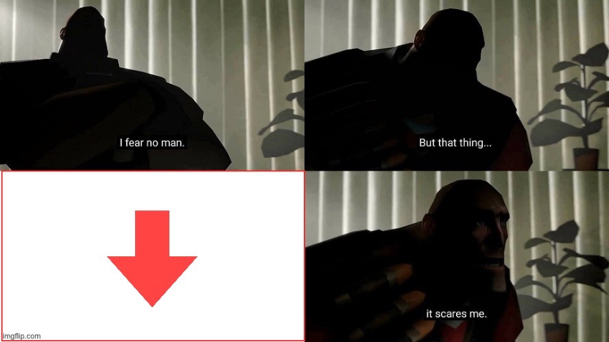 Every imgflip user | image tagged in tf2 heavy i fear no man | made w/ Imgflip meme maker