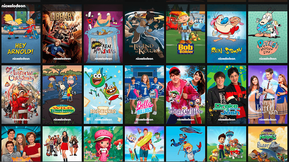 Nickelodeon Shows On Paramount Blank Template Imgflip