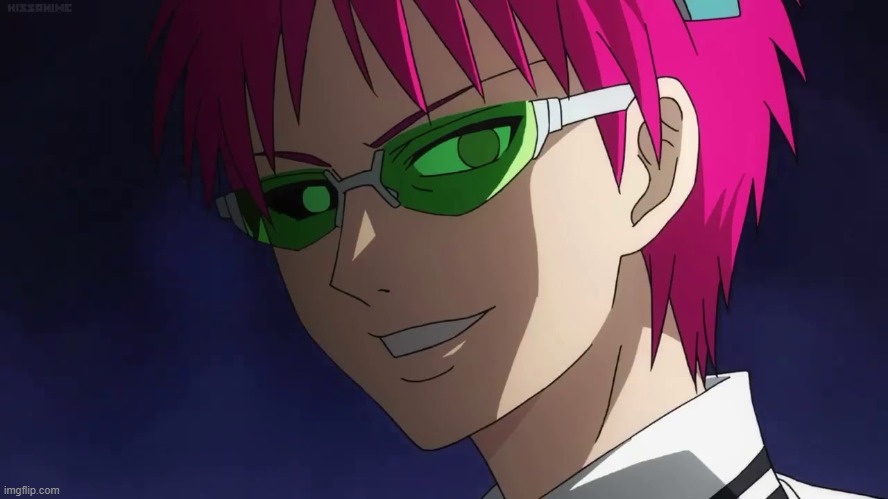 Angry Saiki | image tagged in angry saiki | made w/ Imgflip meme maker