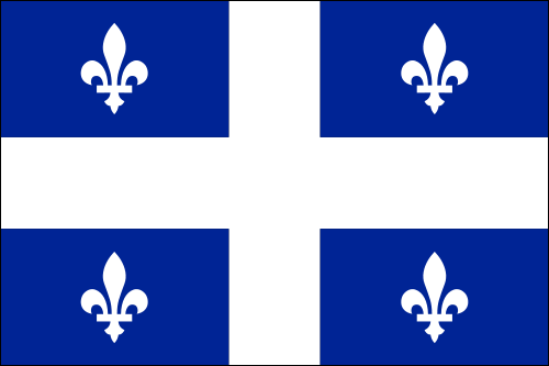 Quebec flag Blank Meme Template