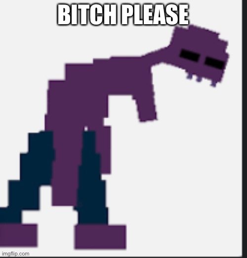 micheal afton | BITCH PLEASE | image tagged in micheal afton | made w/ Imgflip meme maker
