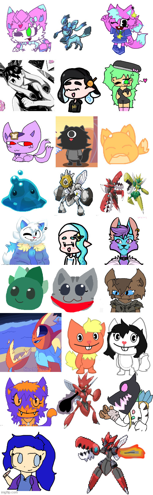 sylceon oc list 2 Blank Meme Template