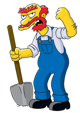 High Quality Groundskeeper Willie Blank Meme Template