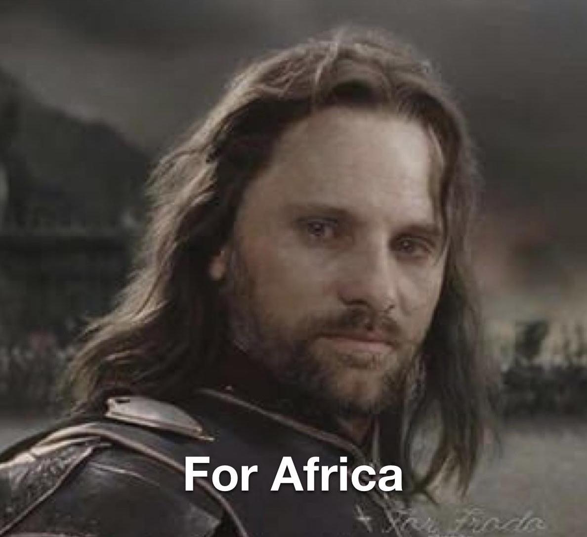For Africa Blank Meme Template
