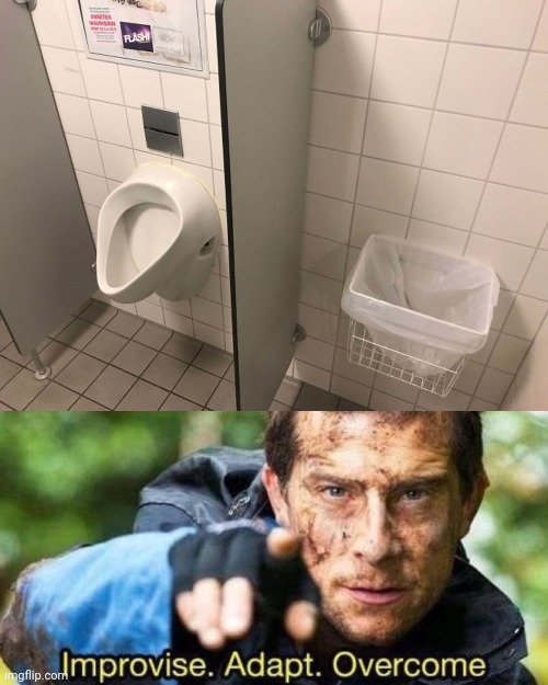 Using a bag as a replacement, hmmm | image tagged in improvise adapt overcome,bathroom,you had one job,memes,improvise,restroom | made w/ Imgflip meme maker