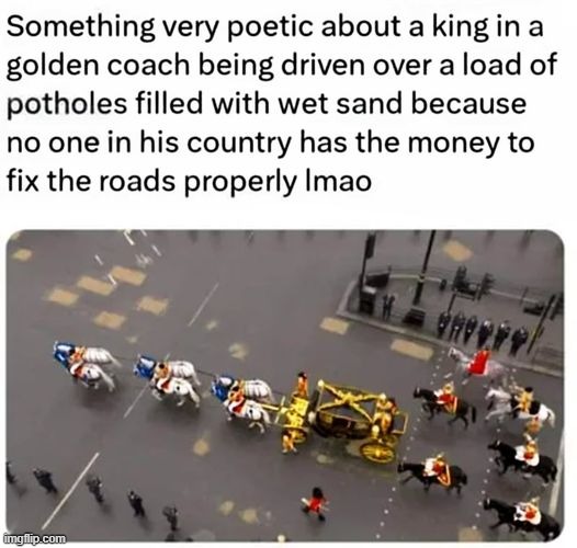 The monarchy should have ended with the queen | image tagged in muh king | made w/ Imgflip meme maker