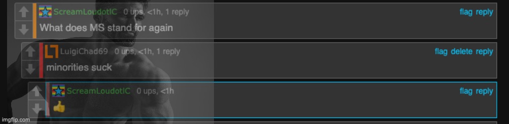 nah it stands for male strippers | made w/ Imgflip meme maker