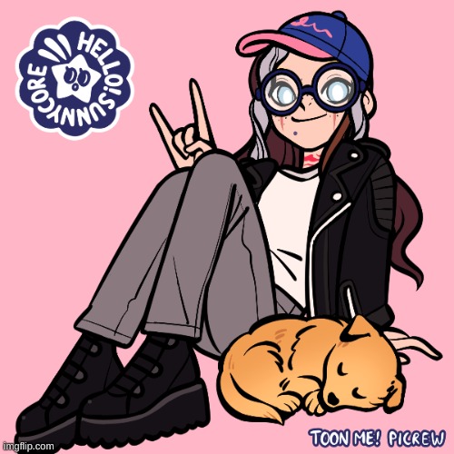 Little late to the punch, but here it is, me as a Picrew | image tagged in picrew | made w/ Imgflip meme maker