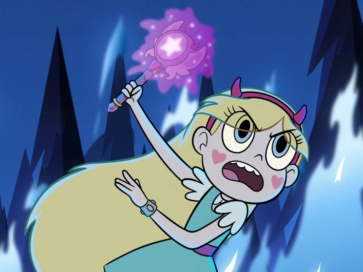 Star Casting a Spell Blank Meme Template