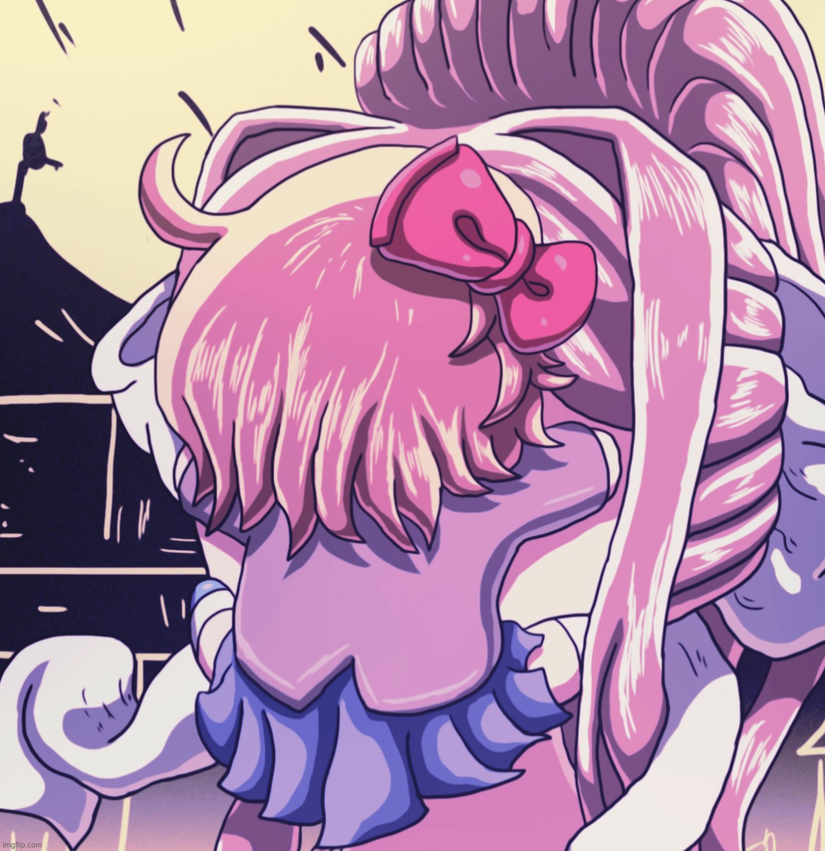 Whatever’s happening to Monika here definitely happened to Kashiko and Sephiroth at some point | made w/ Imgflip meme maker