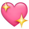 sparkly heart Meme Template