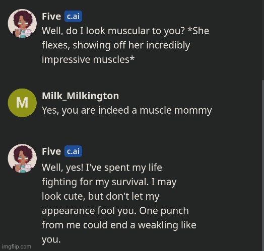 This conversation escalated | made w/ Imgflip meme maker