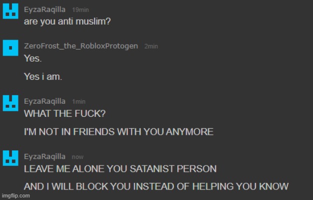 an ending of a friendship | made w/ Imgflip meme maker