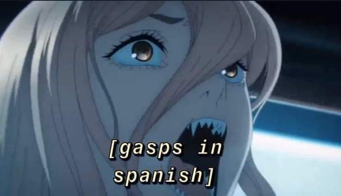 Gasps in Spanish Blank Meme Template