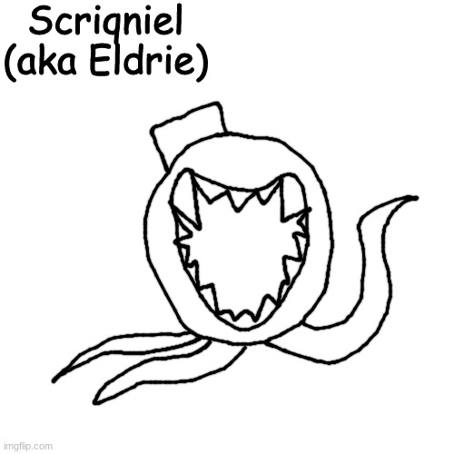 Eldritch horrors obsessed with hats | Scriqniel (aka Eldrie) | made w/ Imgflip meme maker