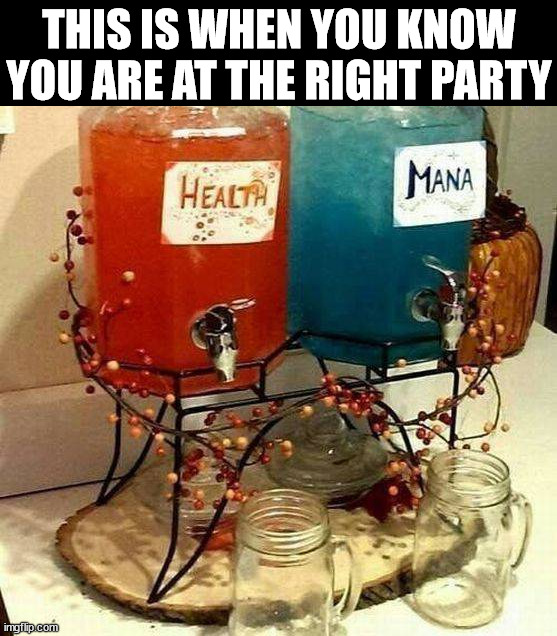 THIS IS WHEN YOU KNOW YOU ARE AT THE RIGHT PARTY | image tagged in dnd | made w/ Imgflip meme maker