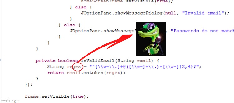 this is from my chat client code | made w/ Imgflip meme maker