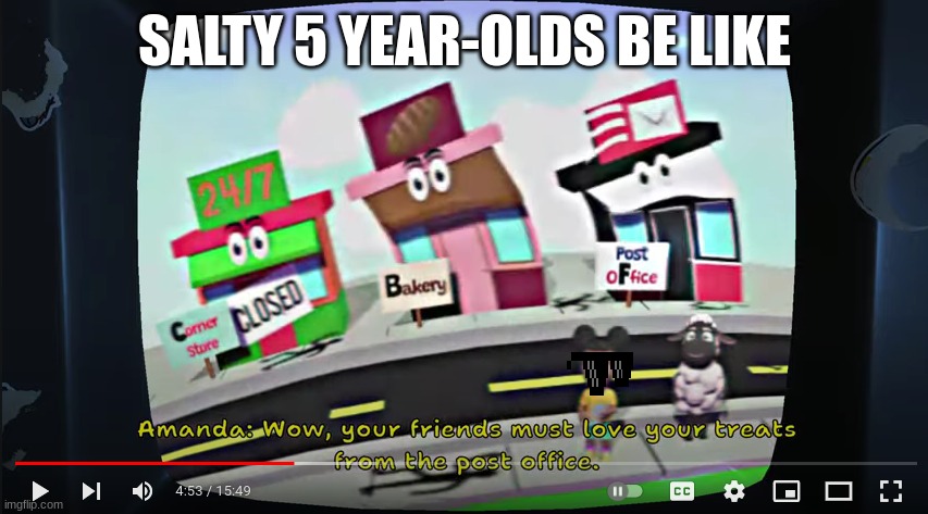 5 year olds | SALTY 5 YEAR-OLDS BE LIKE | image tagged in funny,video games | made w/ Imgflip meme maker