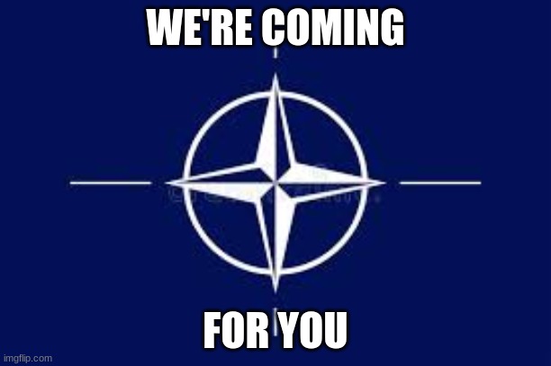 war | WE'RE COMING; FOR YOU | image tagged in nuclear war | made w/ Imgflip meme maker