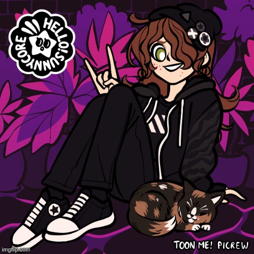 Yes, I'm emo. | image tagged in emo,picrew | made w/ Imgflip meme maker