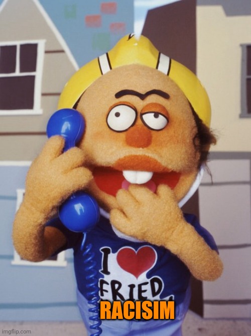 Special Ed Crank Yankers | RACISIM | image tagged in special ed crank yankers | made w/ Imgflip meme maker