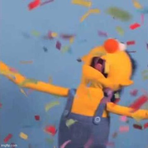 DHMIS Yellow Yay | image tagged in dhmis yellow yay | made w/ Imgflip meme maker