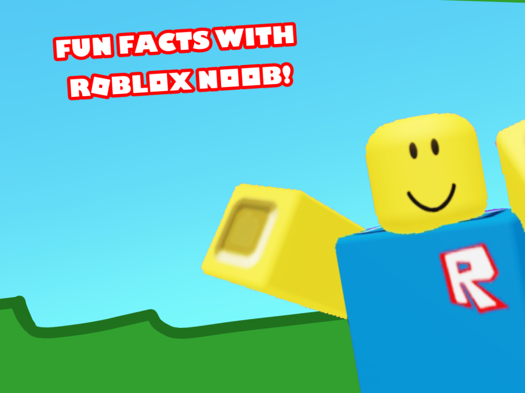 High Quality Fun facts with Roblox noob! Blank Meme Template