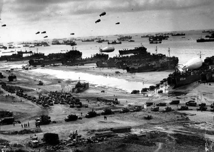 Normandy Invasion | image tagged in normandy invasion | made w/ Imgflip meme maker