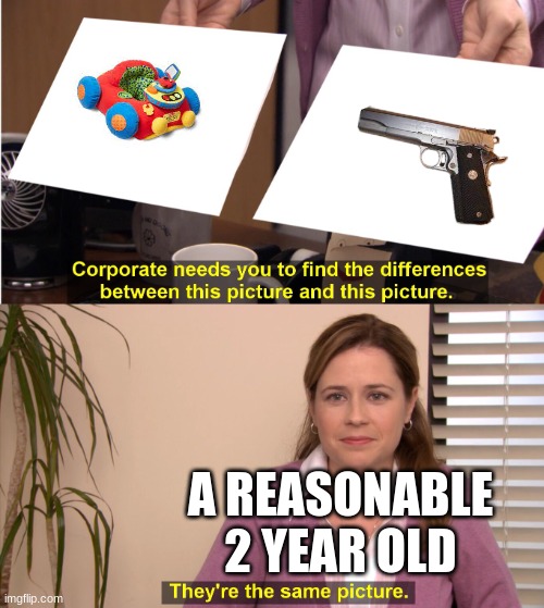 I want to kill myself | A REASONABLE 2 YEAR OLD | image tagged in find the difference between | made w/ Imgflip meme maker