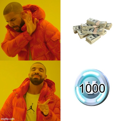 Drake Hotline Bling | 1000 | image tagged in memes,drake hotline bling | made w/ Imgflip meme maker