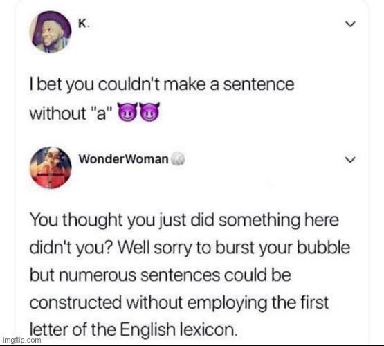 The English Lexicon | made w/ Imgflip meme maker
