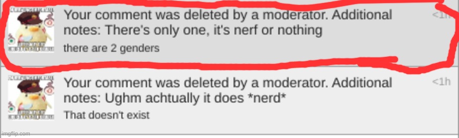 Uncommon lgbtq mod W | made w/ Imgflip meme maker