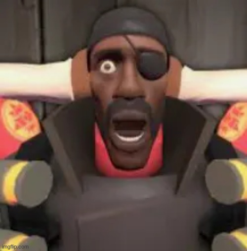 demo mains when their crit pipe wipes the entire enemy team for the 3452th time | made w/ Imgflip meme maker